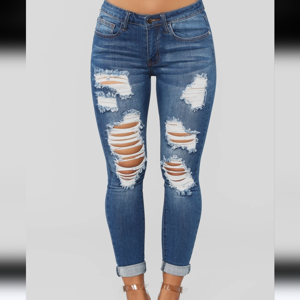 Fashion nova digging for gold jeans, size 13